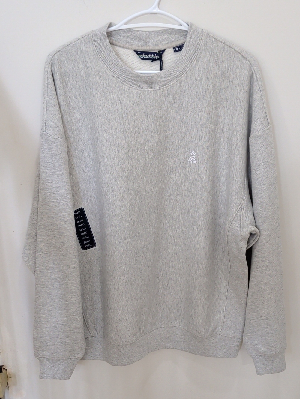 CHUBBIES | Men's Heather Grey 6th Period Comfort Crewneck Sweatshirt